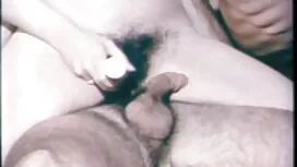 إنها تمص أعضاء الرجل ...